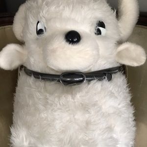 Two Vintage 80s Metal Stretch Belts